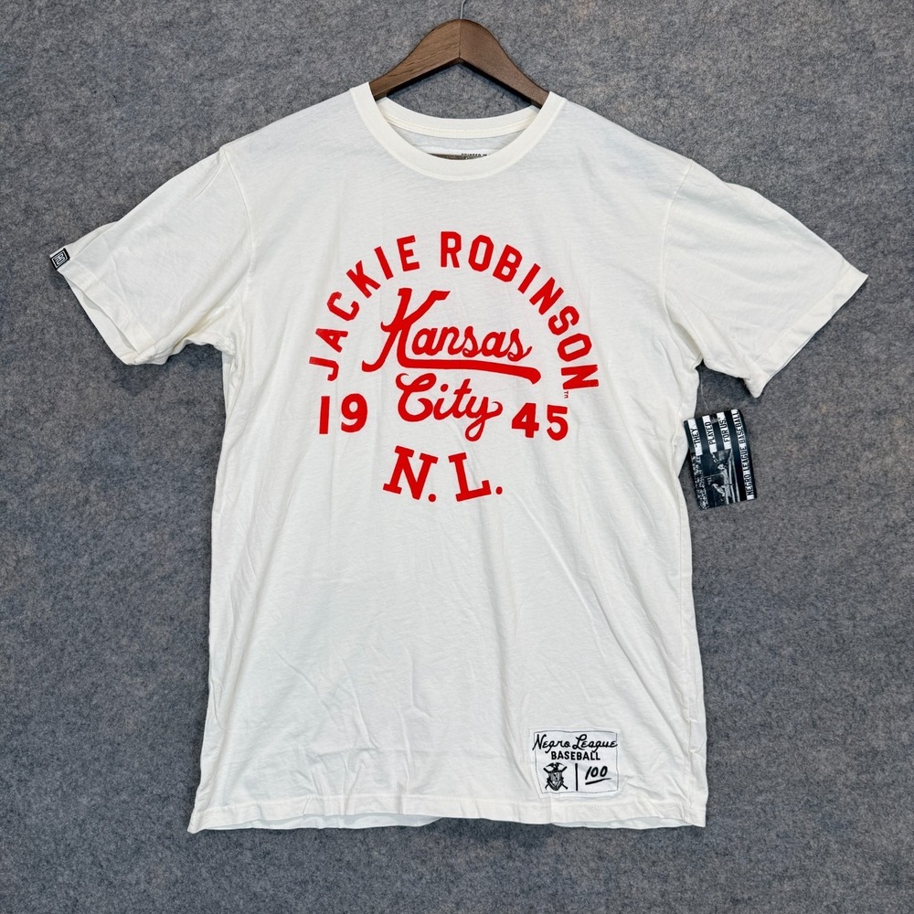 RO Roots of Fight Jackie Robinson T Shirt Mens XL Kansas City League #5 Tee NEW